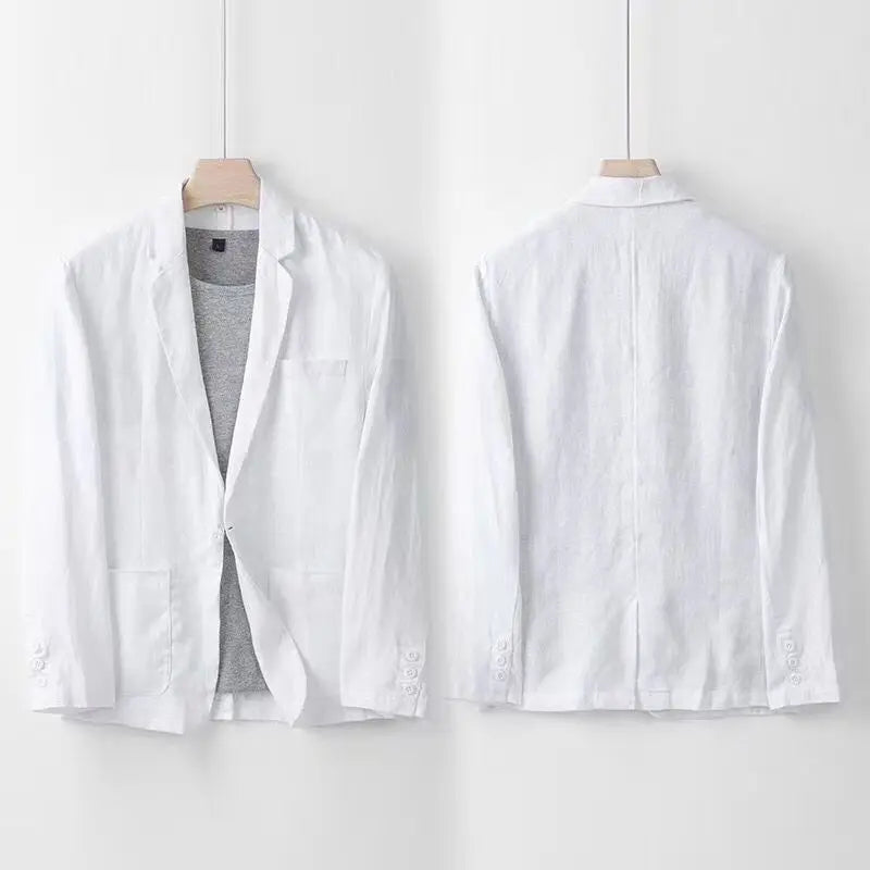 TRAJE DE LINO PREMIUN CORTE CLASICO