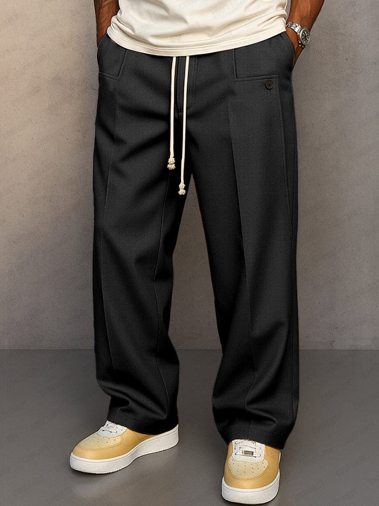 PANTALONES ELEGANTES DE CORTE RELAJADO