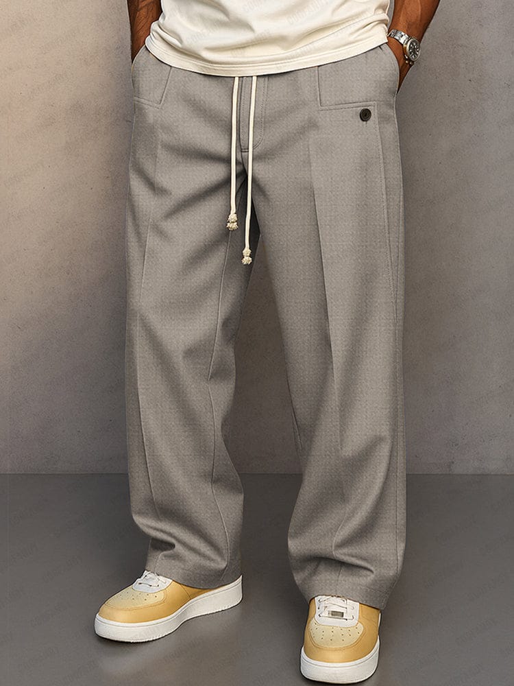 PANTALONES ELEGANTES DE CORTE RELAJADO