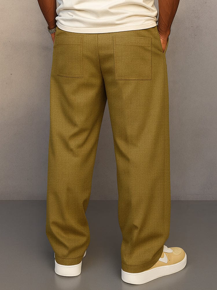 PANTALONES ELEGANTES DE CORTE RELAJADO
