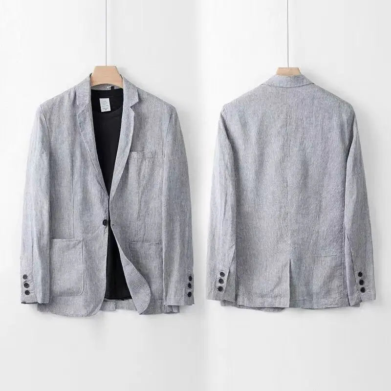 TRAJE DE LINO PREMIUN CORTE CLASICO