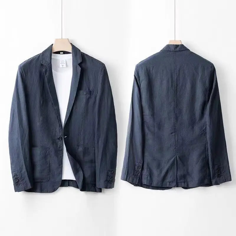 TRAJE DE LINO PREMIUN CORTE CLASICO