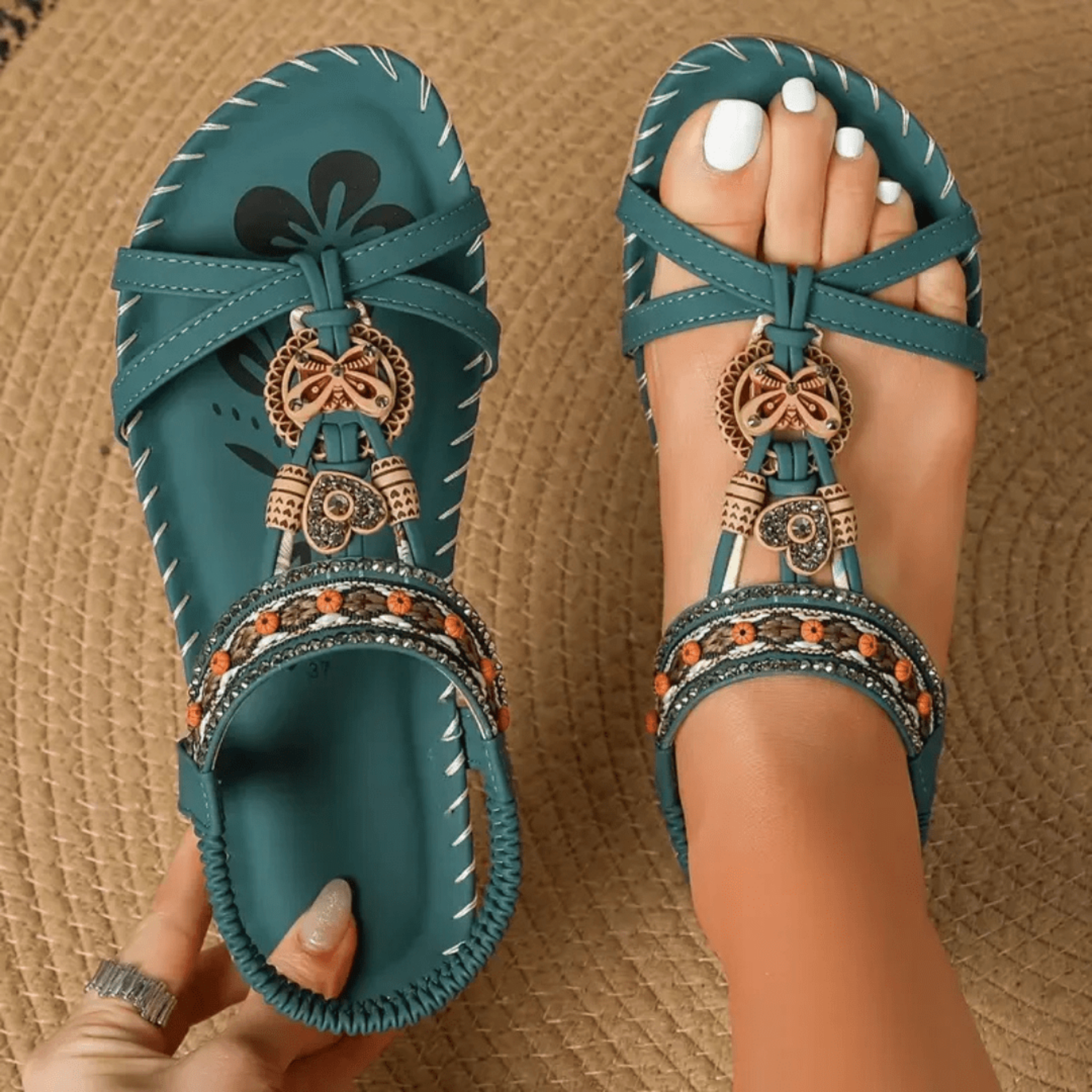 Sandalias bohemias cómodas Margot