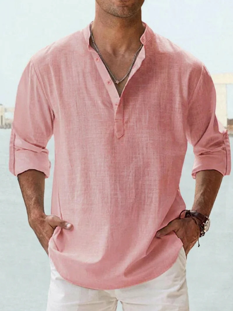 CAZEL | CAMISA DE LINO TRANSPIRABLE
