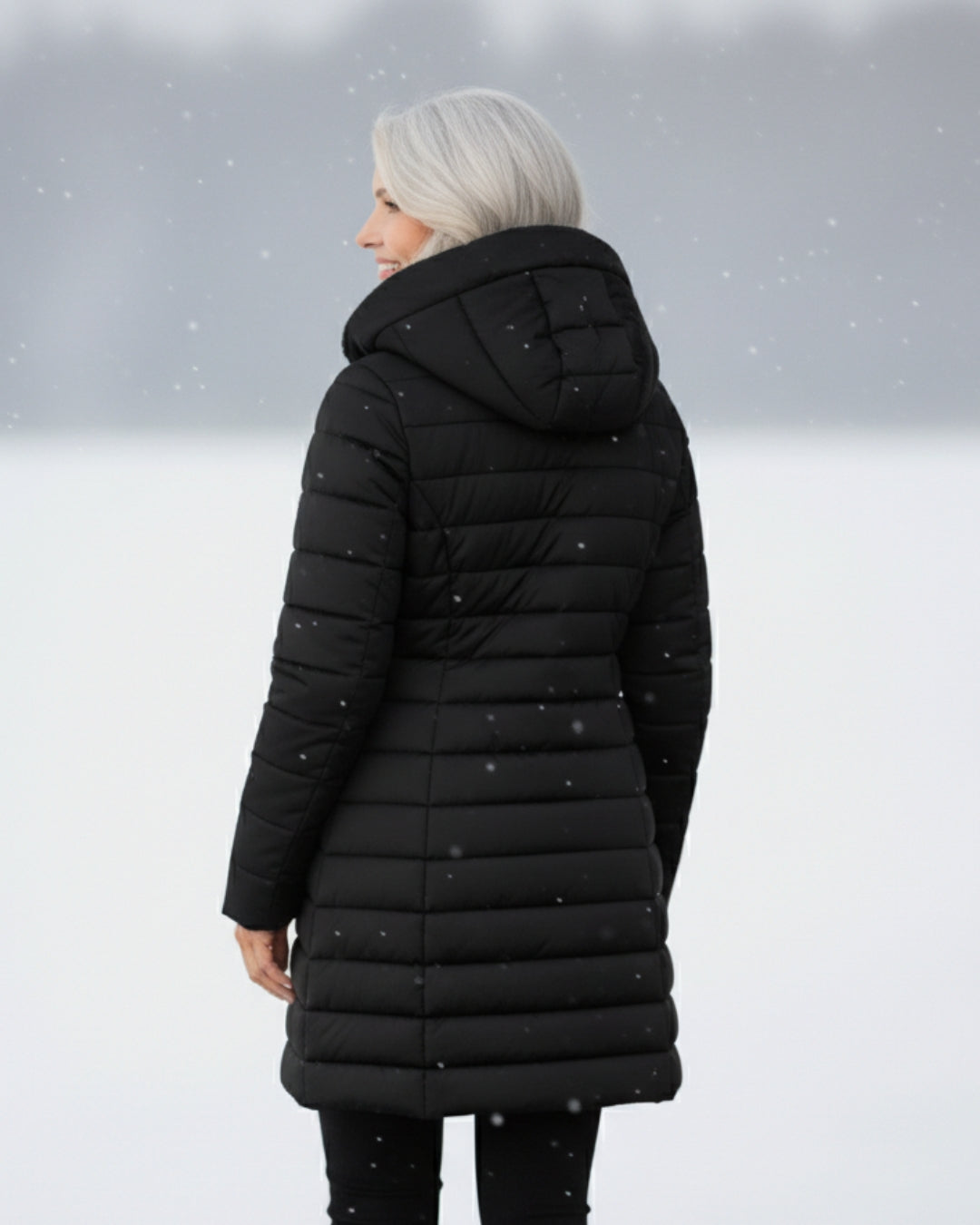 ABRIGO PUFFER FORRADO EN FORRO POLAR