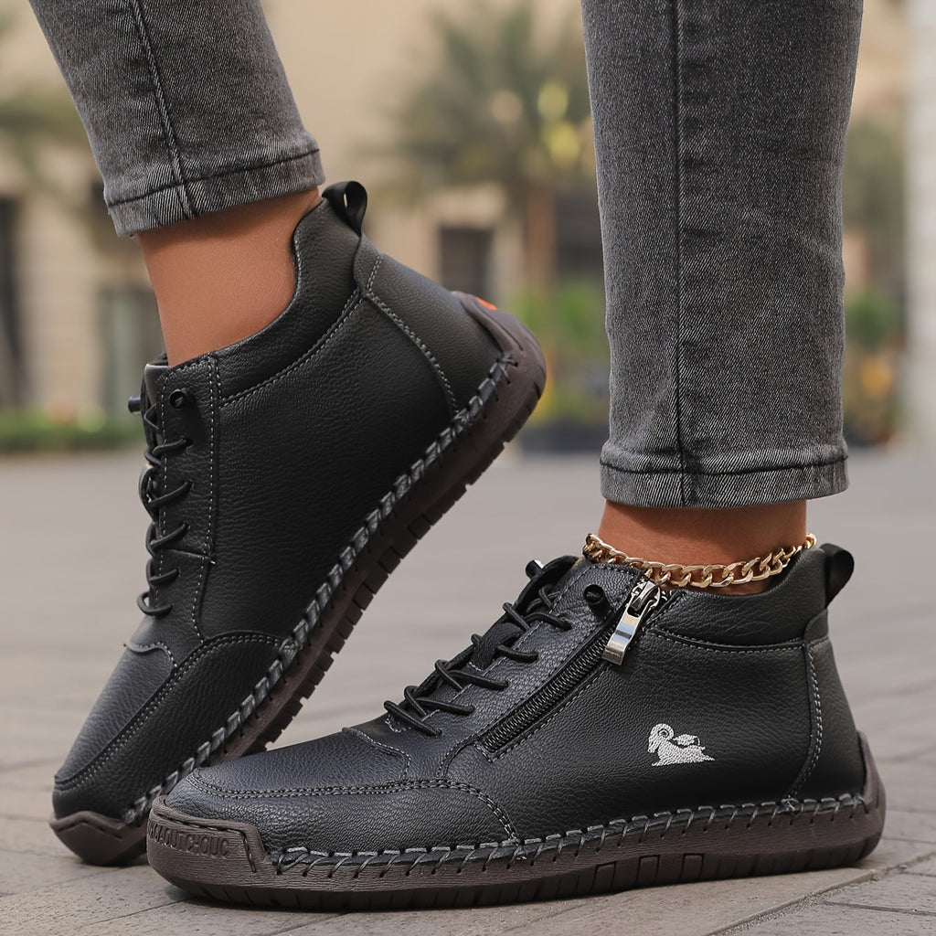 ZAPATOS ORTOPÉDICOS COMODOS CON CREMALLERA