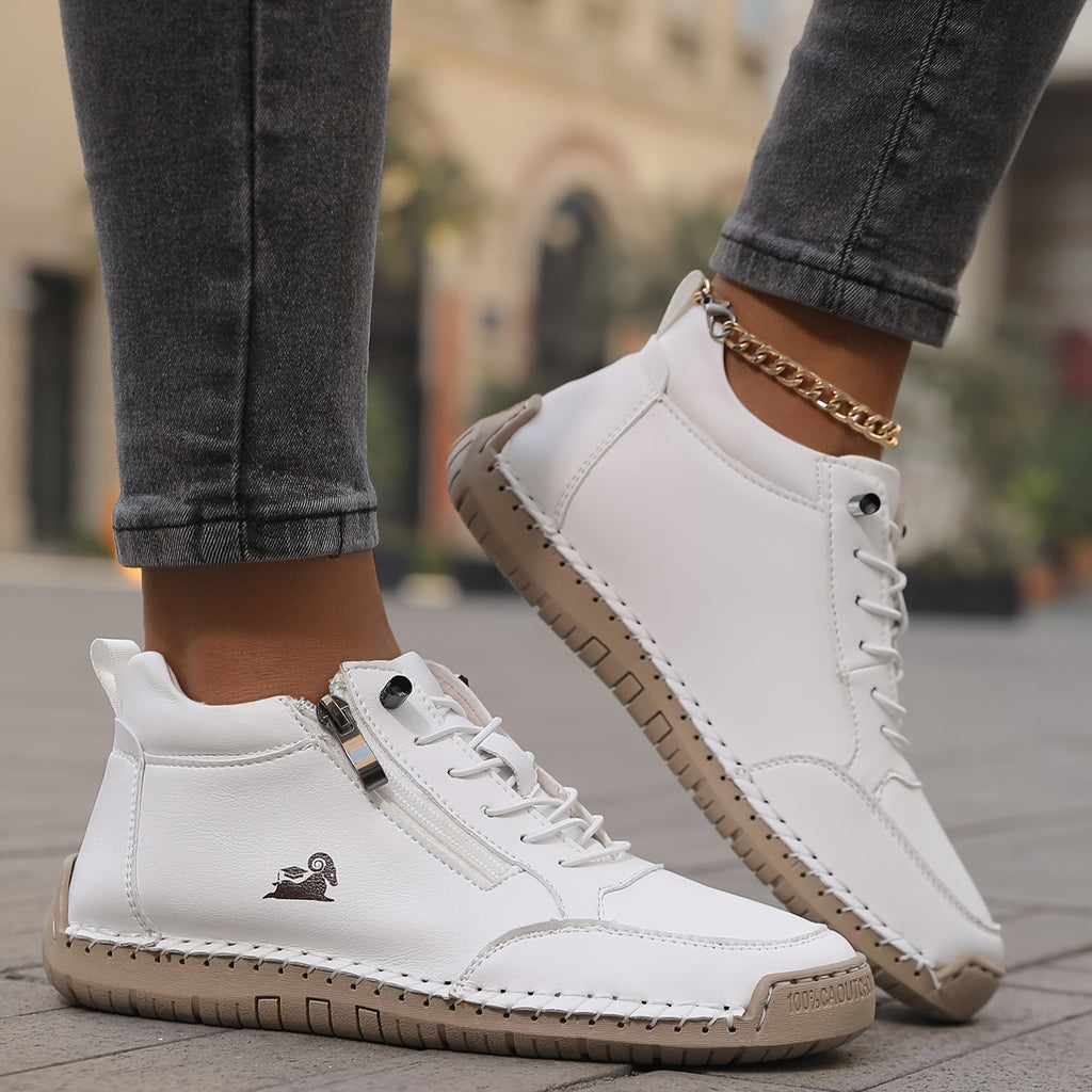 ZAPATOS ORTOPÉDICOS COMODOS CON CREMALLERA