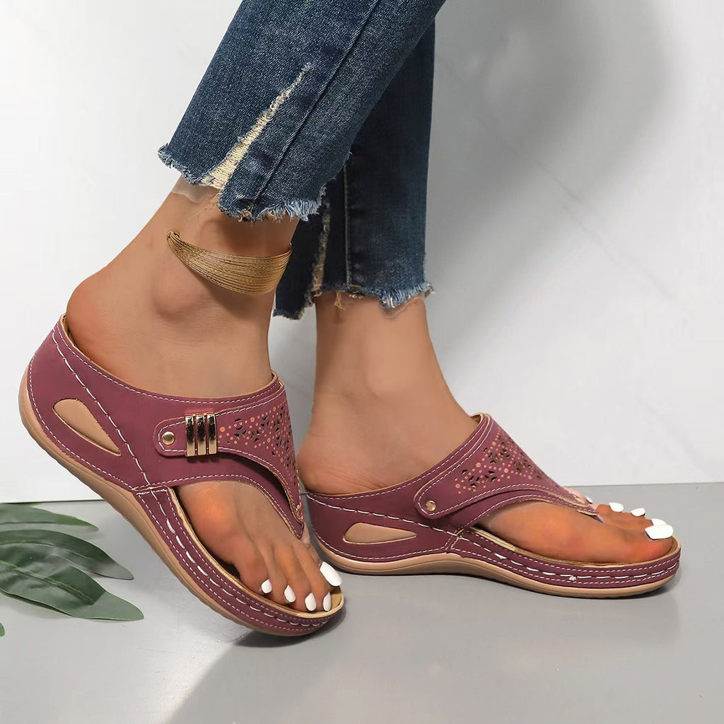 SANDALIAS DE CUÑA COMODAS Y CON BUEN SOPORTE