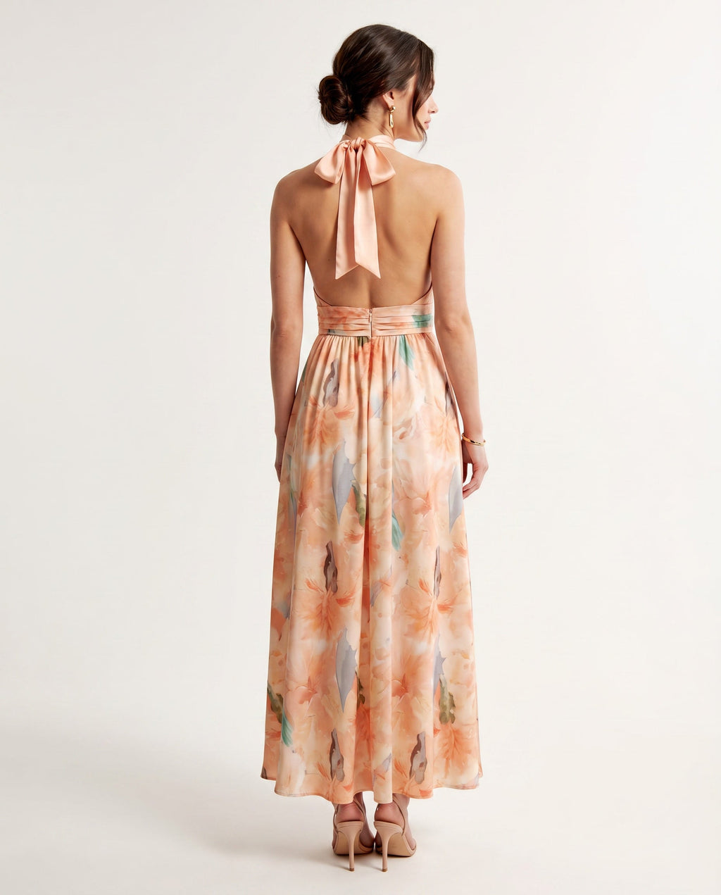 VESTIDO CON ESTAMPADO ARTISTICO