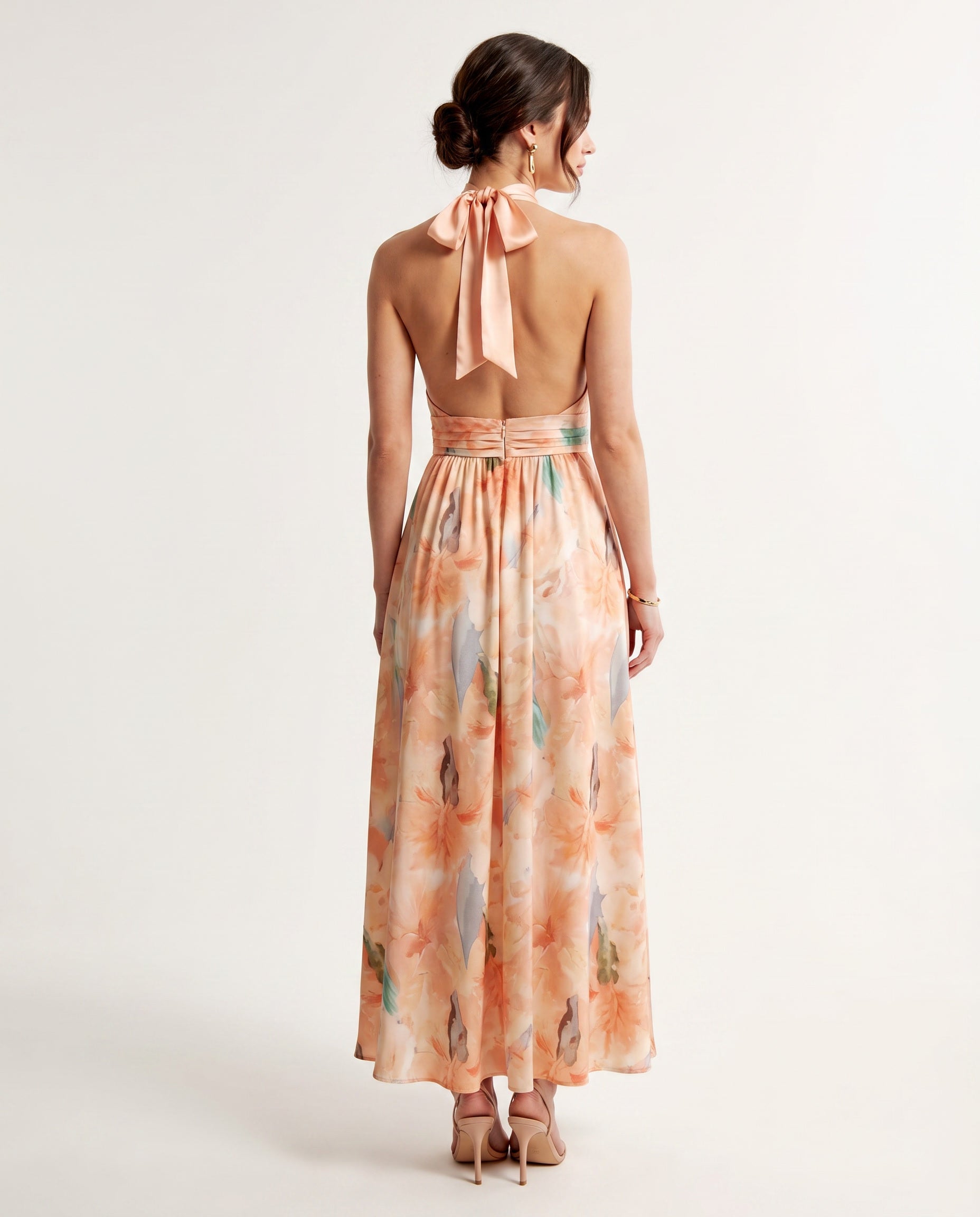 VESTIDO CON ESTAMPADO ARTISTICO