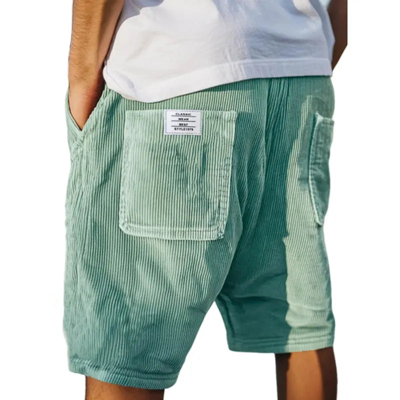LENOIR | PANTALONES CORTOS DE PANA ELEGANTE