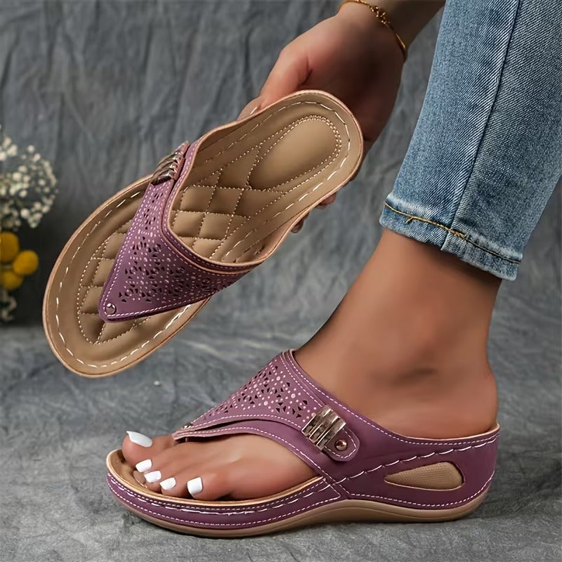 SANDALIAS DE CUÑA COMODAS Y CON BUEN SOPORTE