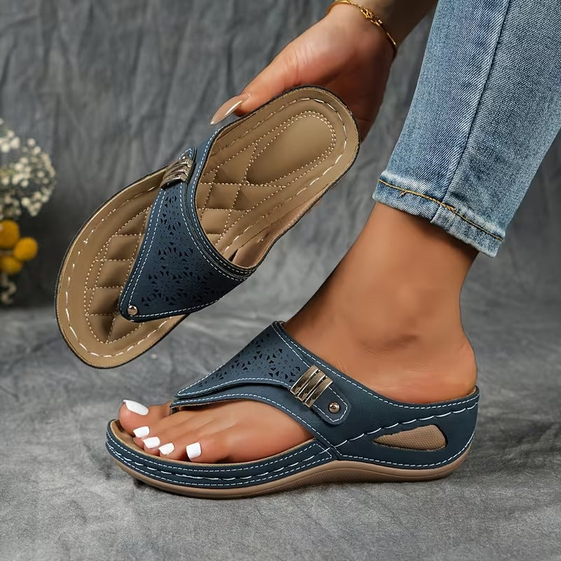 SANDALIAS DE CUÑA COMODAS Y CON BUEN SOPORTE