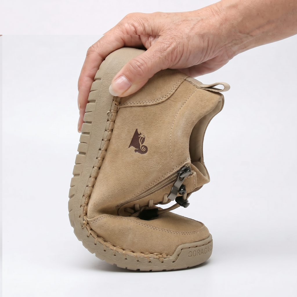 ZAPATOS ORTOPÉDICOS COMODOS CON CREMALLERA