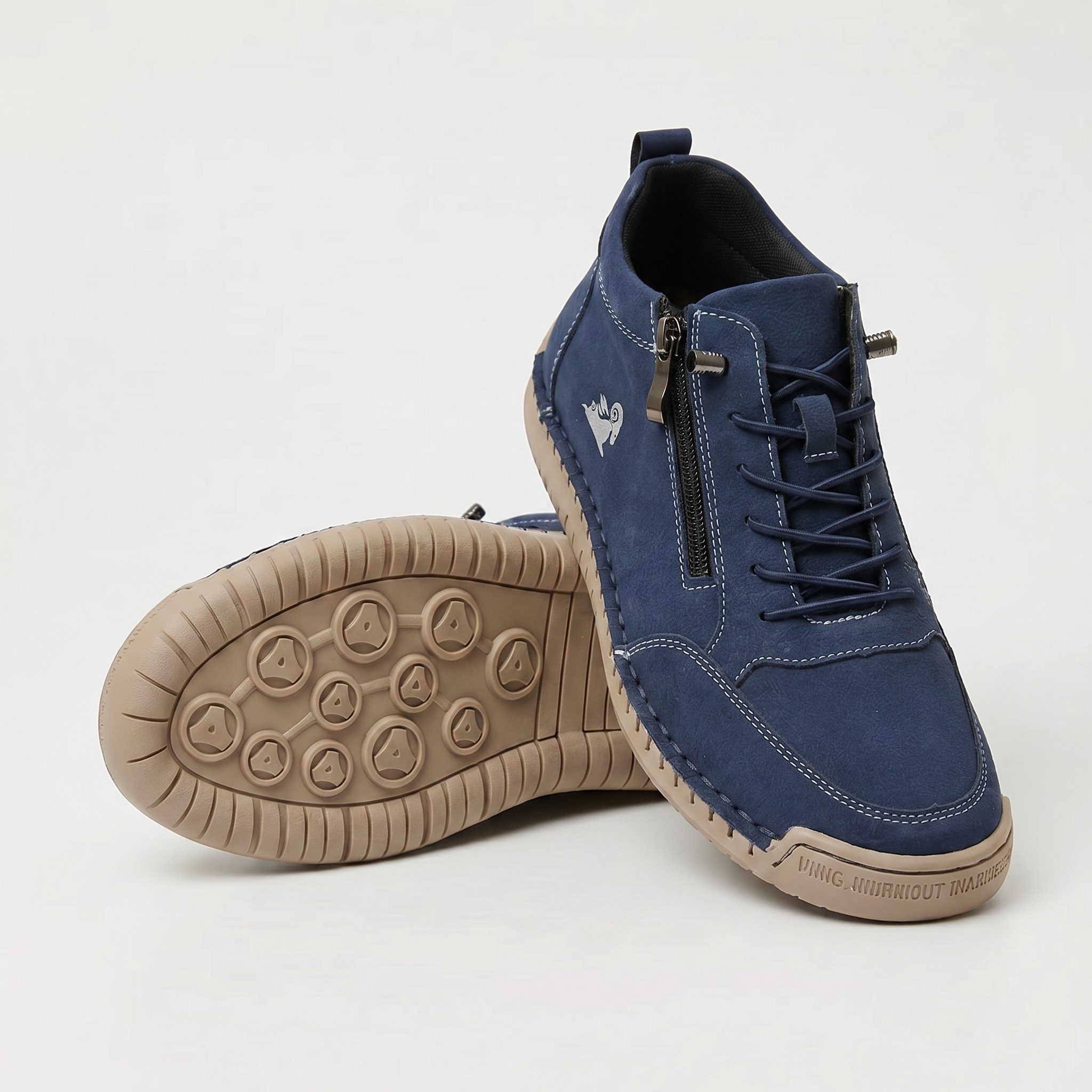 ZAPATOS ORTOPÉDICOS COMODOS CON CREMALLERA