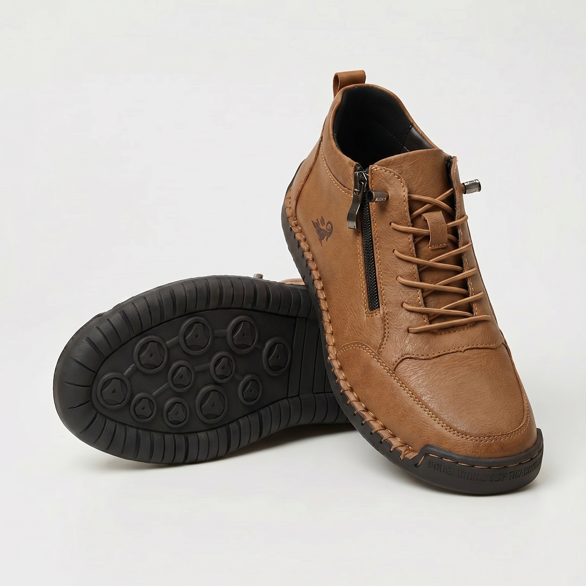 ZAPATOS ORTOPÉDICOS COMODOS CON CREMALLERA