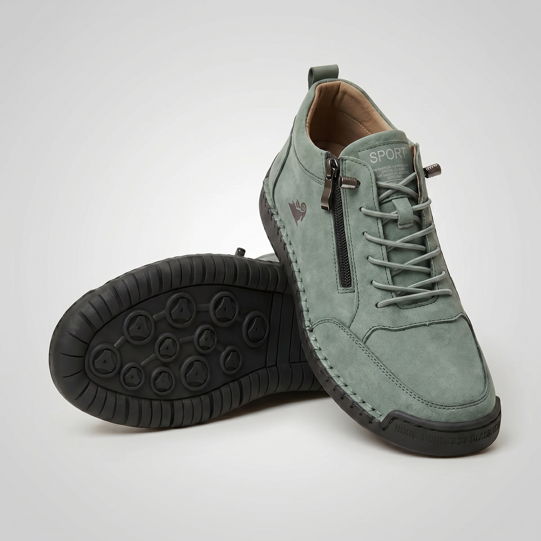 ZAPATOS ORTOPÉDICOS COMODOS CON CREMALLERA