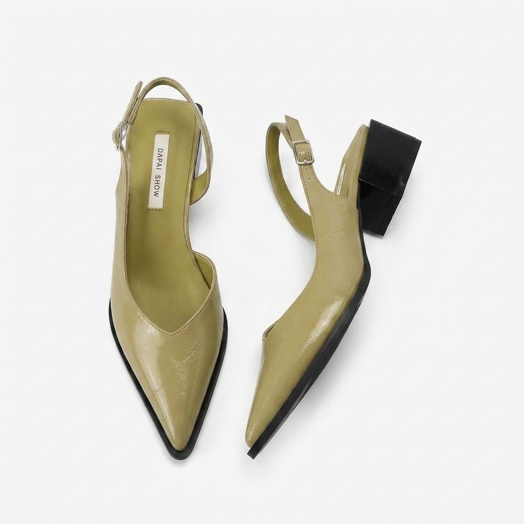 ELENA™ | TACONES ORTOPÉDICOS CON CORREA TRASERA