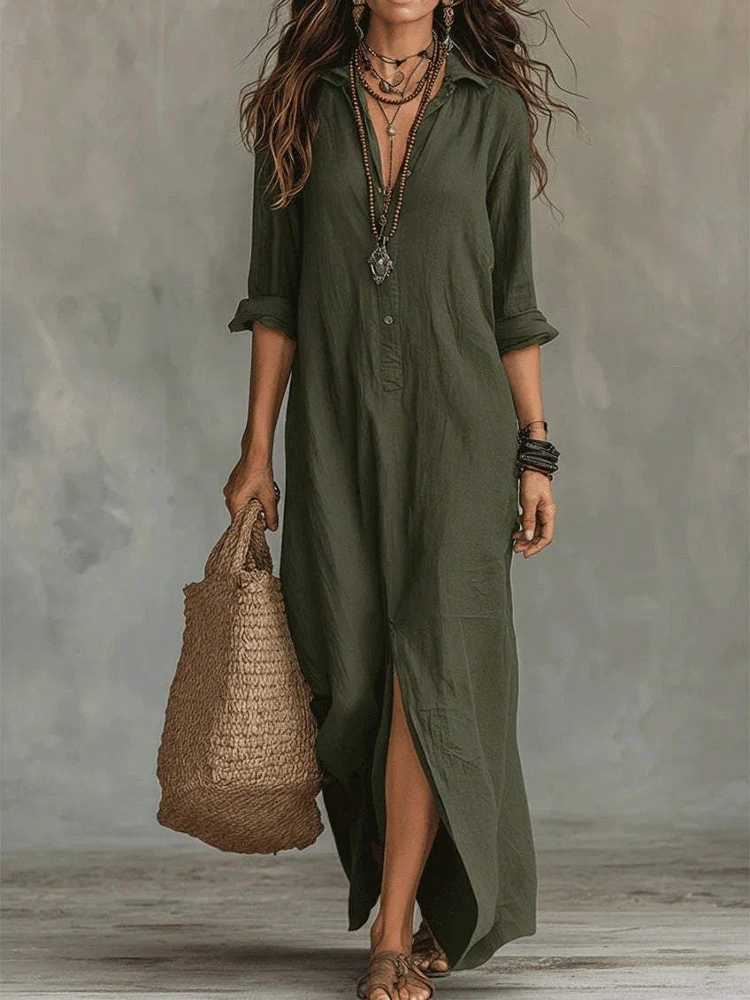 VESTIDO MAXI DE VERANO ELEGANTE