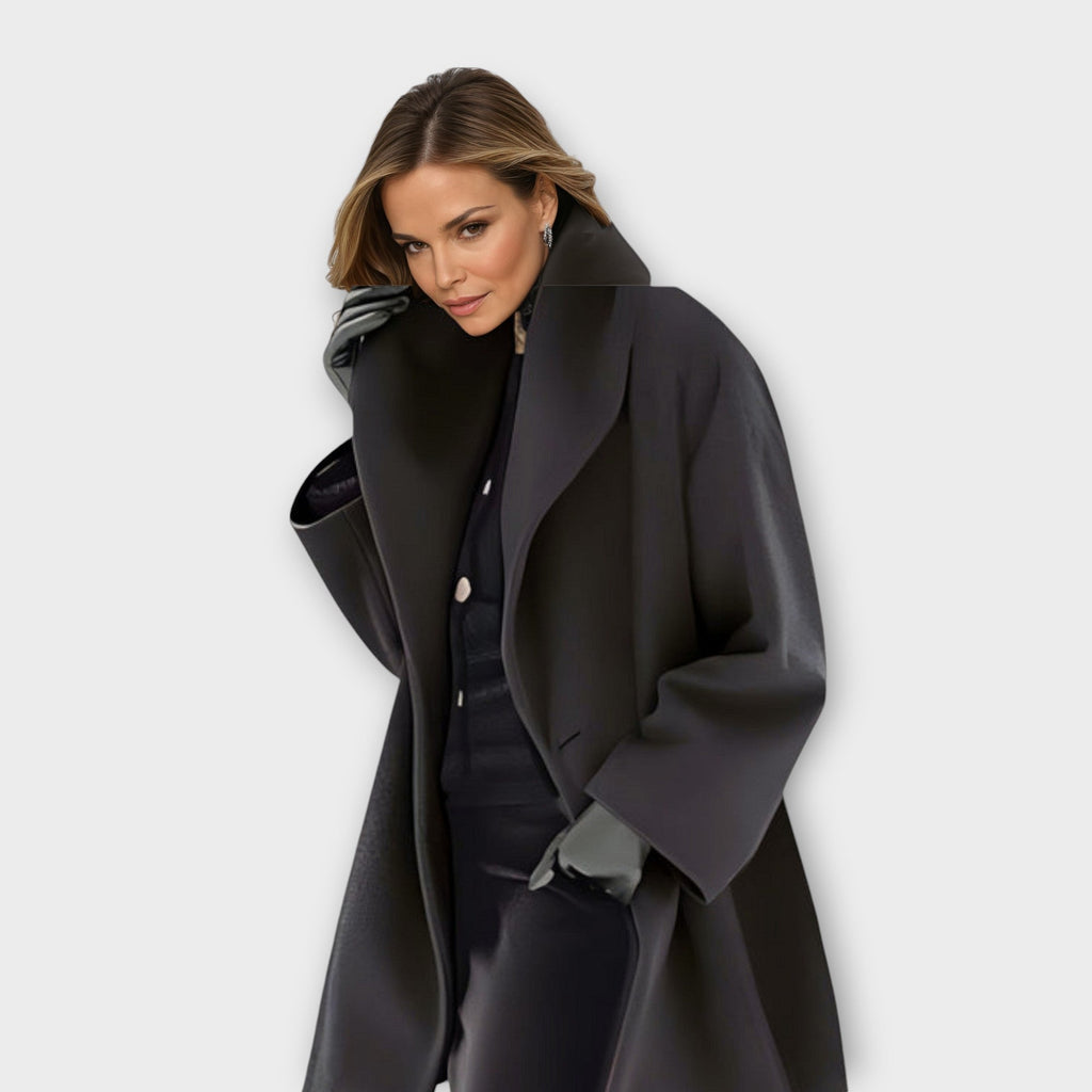 ABRIGO DE LANA ELEGANTE