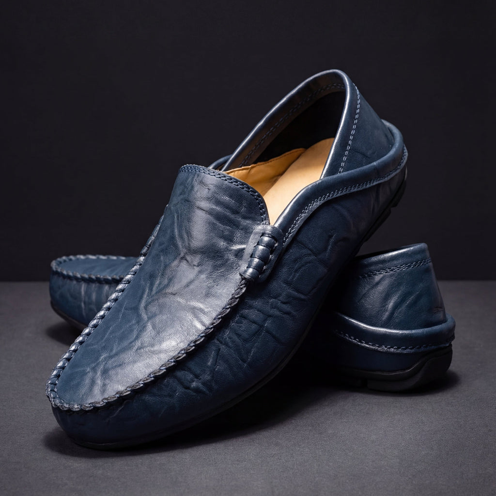 AGUSTIN | MOCASINES DE CUERO PARA HOMBRES