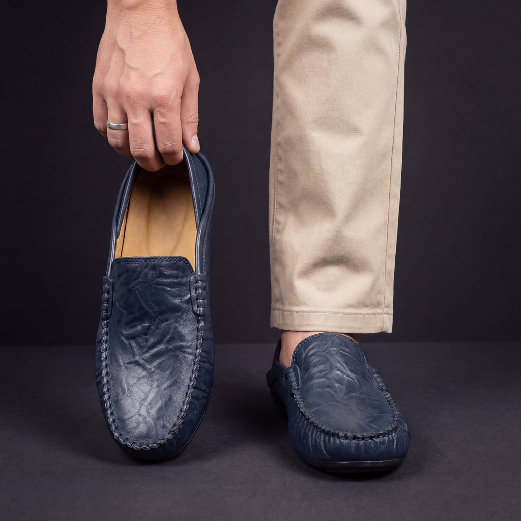 AGUSTIN | MOCASINES DE CUERO PARA HOMBRES