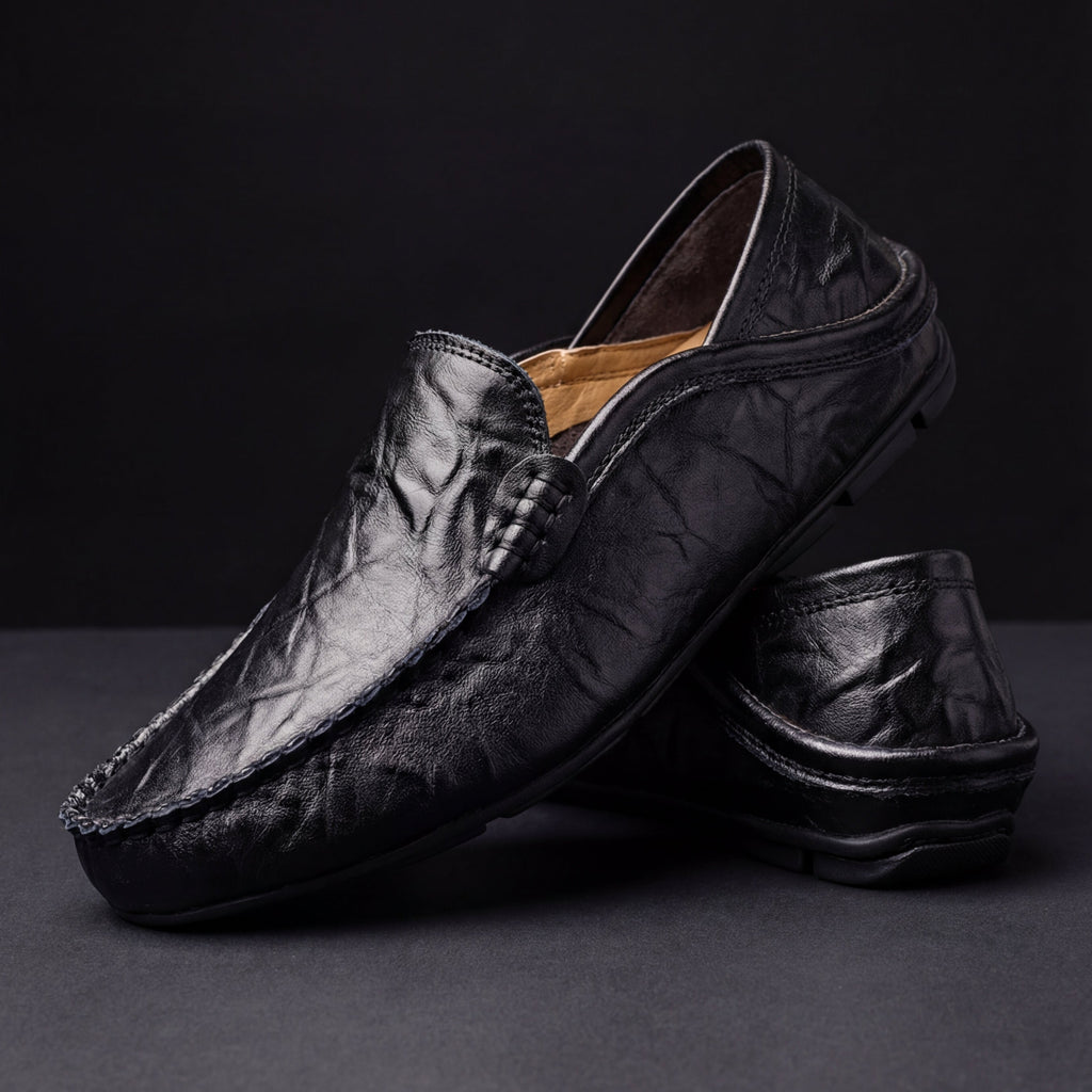 AGUSTIN | MOCASINES DE CUERO PARA HOMBRES