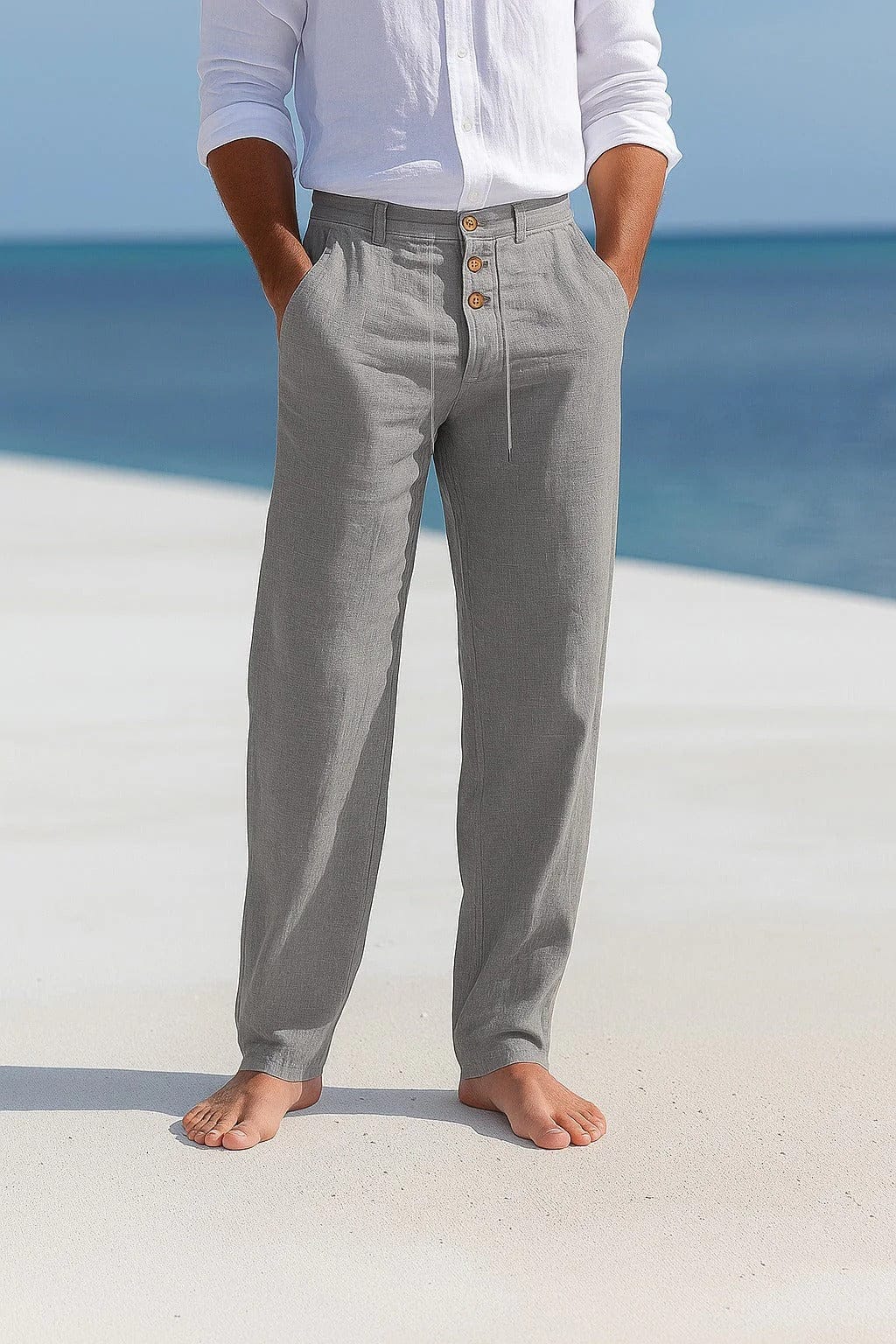 JULIEN | PANTALONES DE LINO PARA HOMBRE