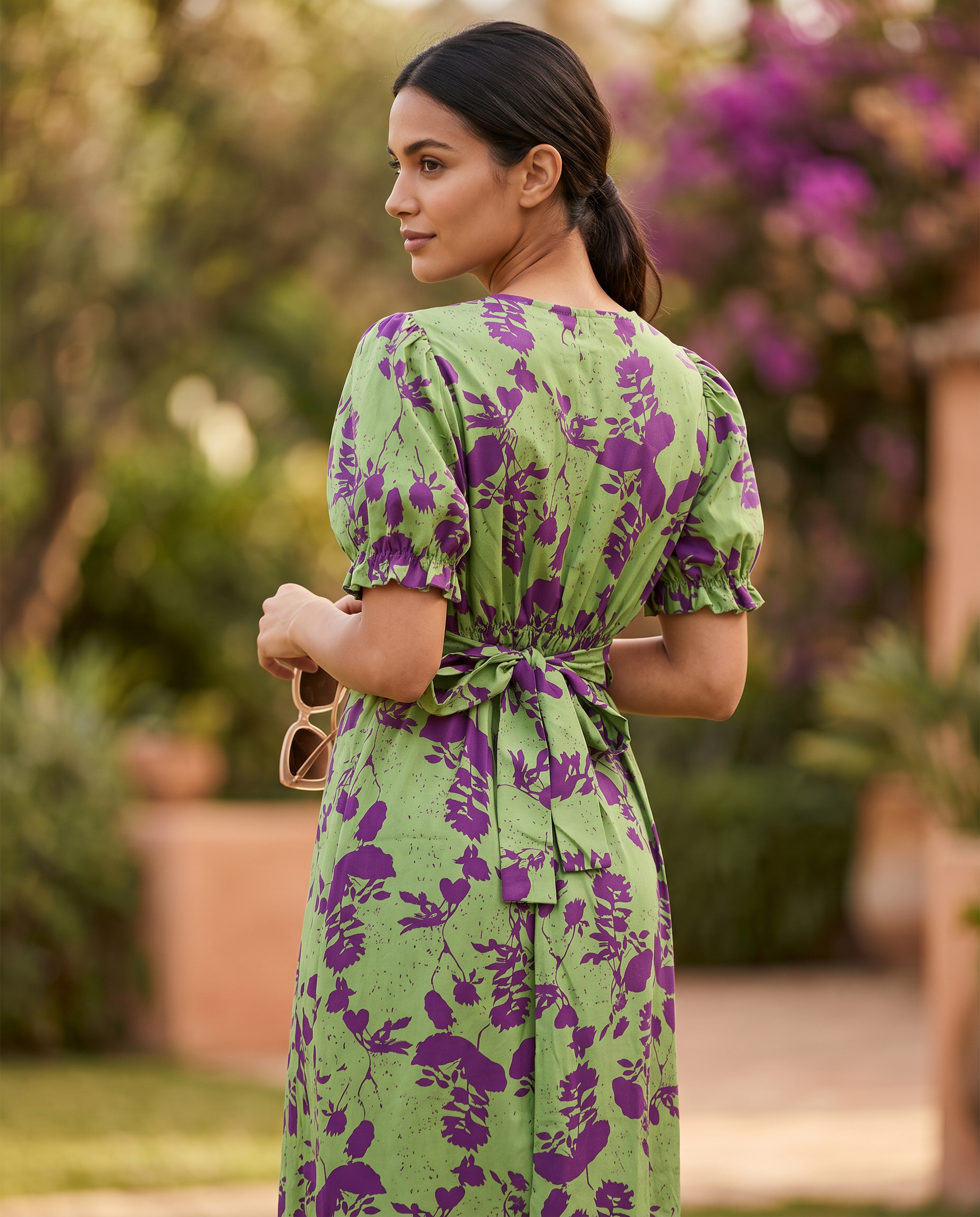 VESTIDO PRIMAVERAL ESTAMPADO