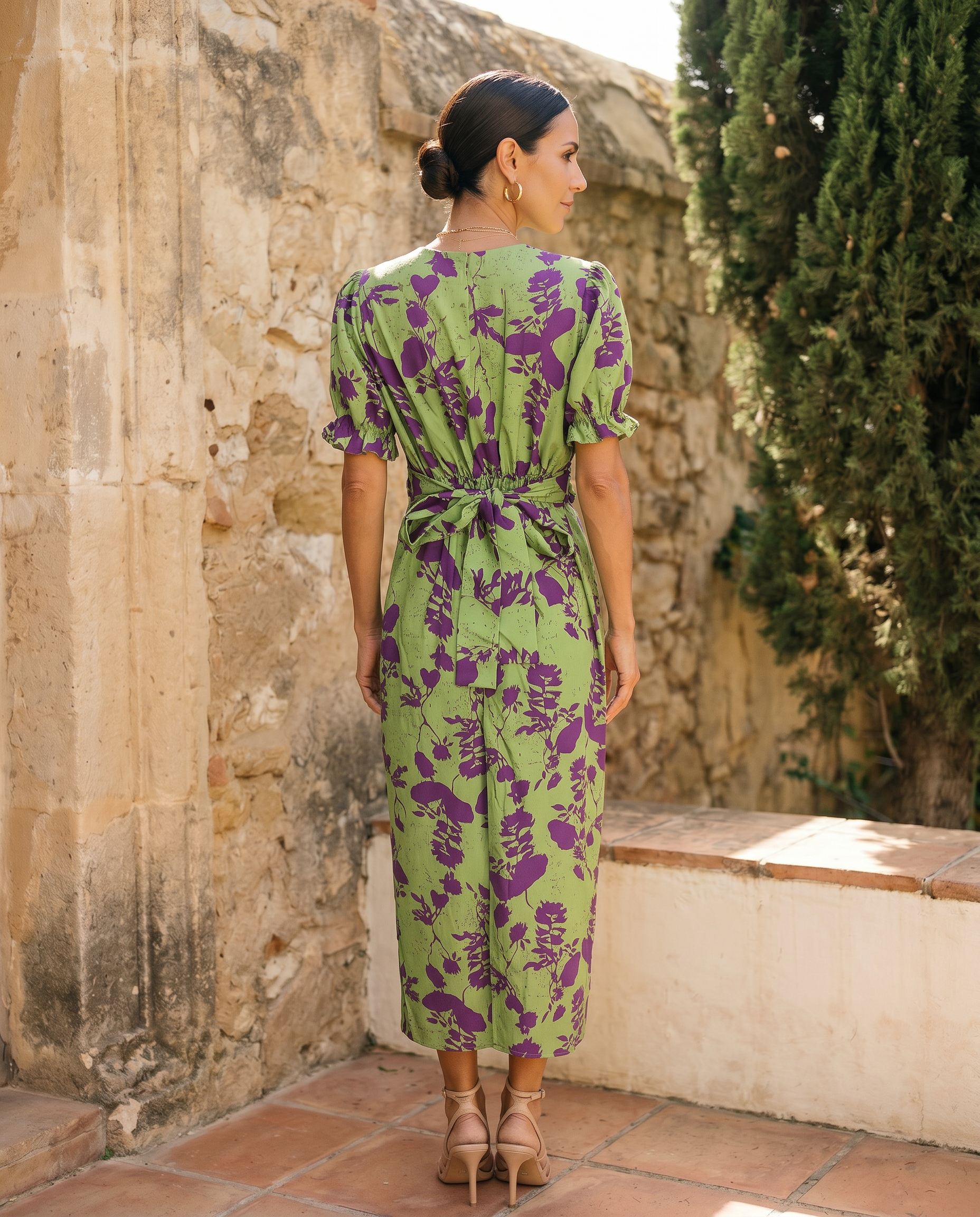 VESTIDO PRIMAVERAL ESTAMPADO