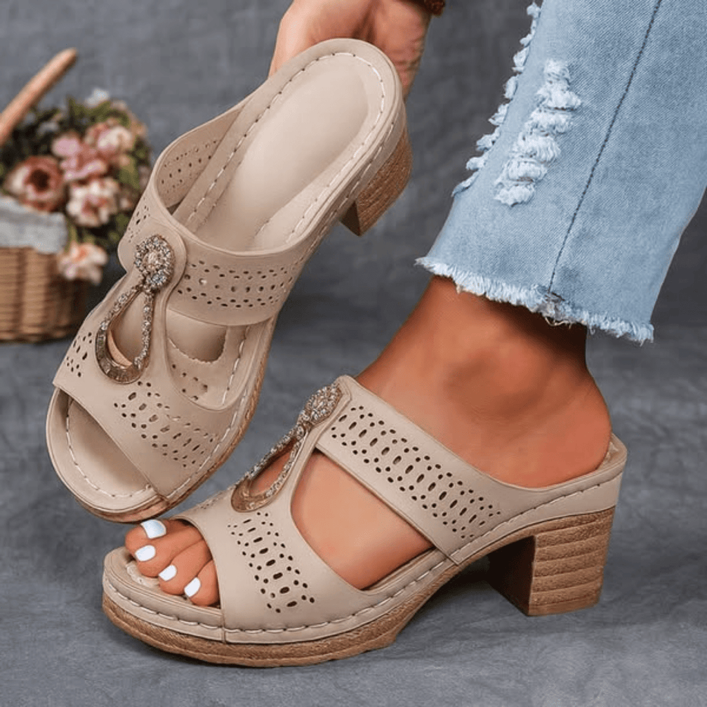 SANDALIAS ORTOPÉDICAS CÓMODAS CLARA