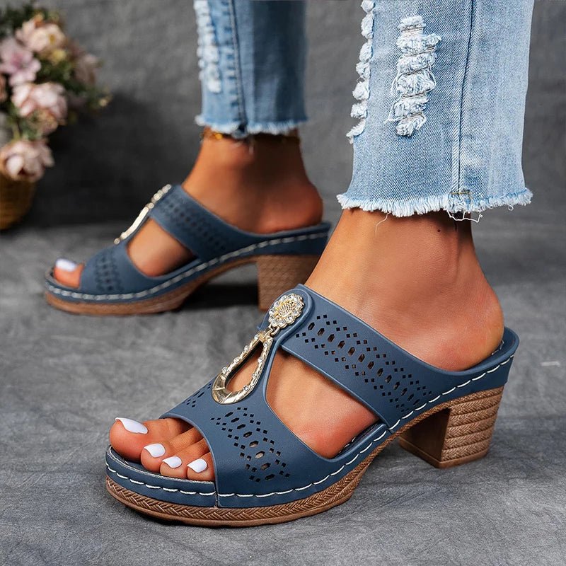SANDALIAS ORTOPÉDICAS CÓMODAS CLARA