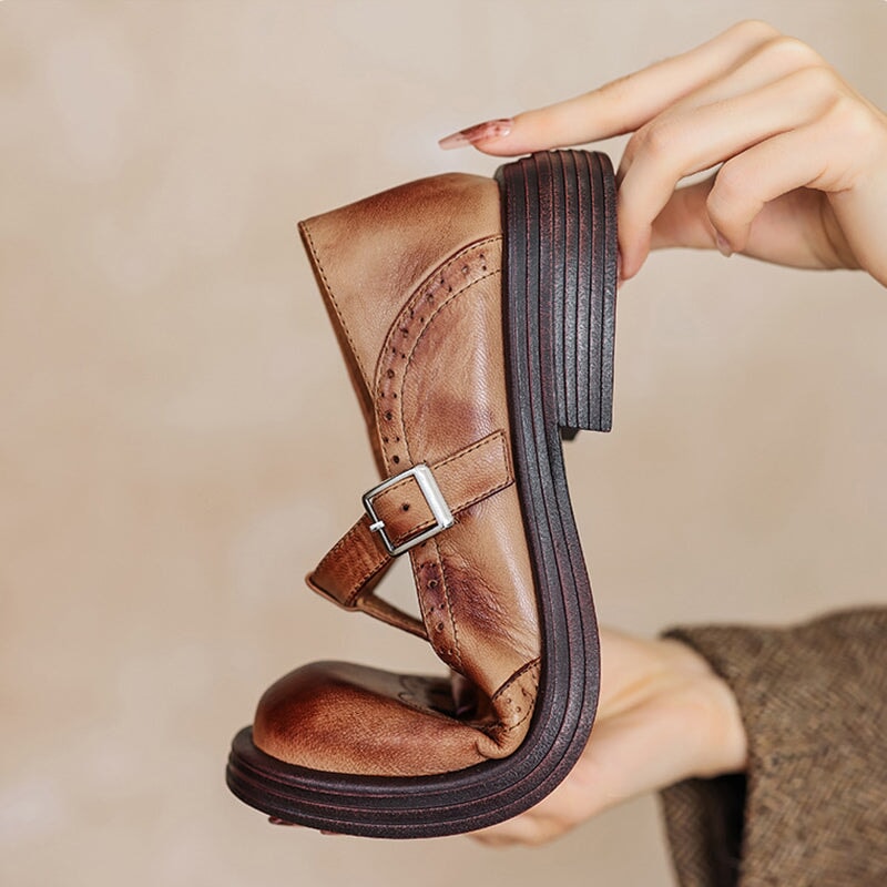 MARY JANES DE CUERO
