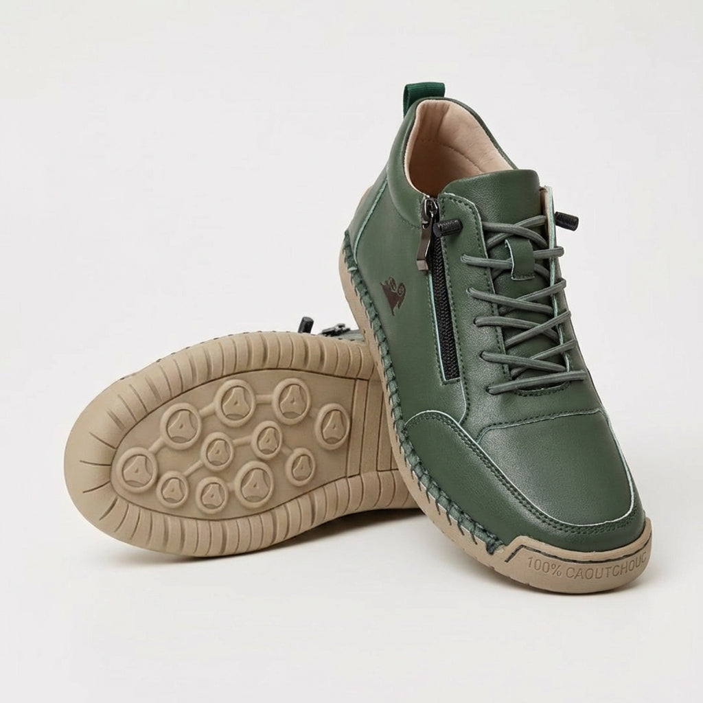 ZAPATOS ORTOPÉDICOS COMODOS CON CREMALLERA