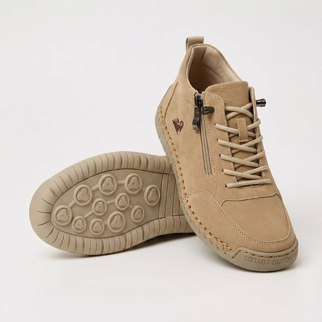 ZAPATOS ORTOPÉDICOS COMODOS CON CREMALLERA