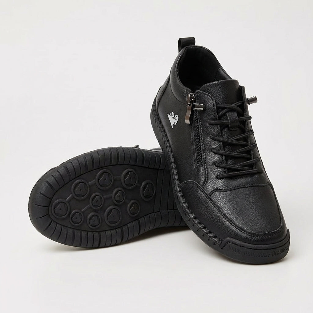 ZAPATOS ORTOPÉDICOS COMODOS CON CREMALLERA