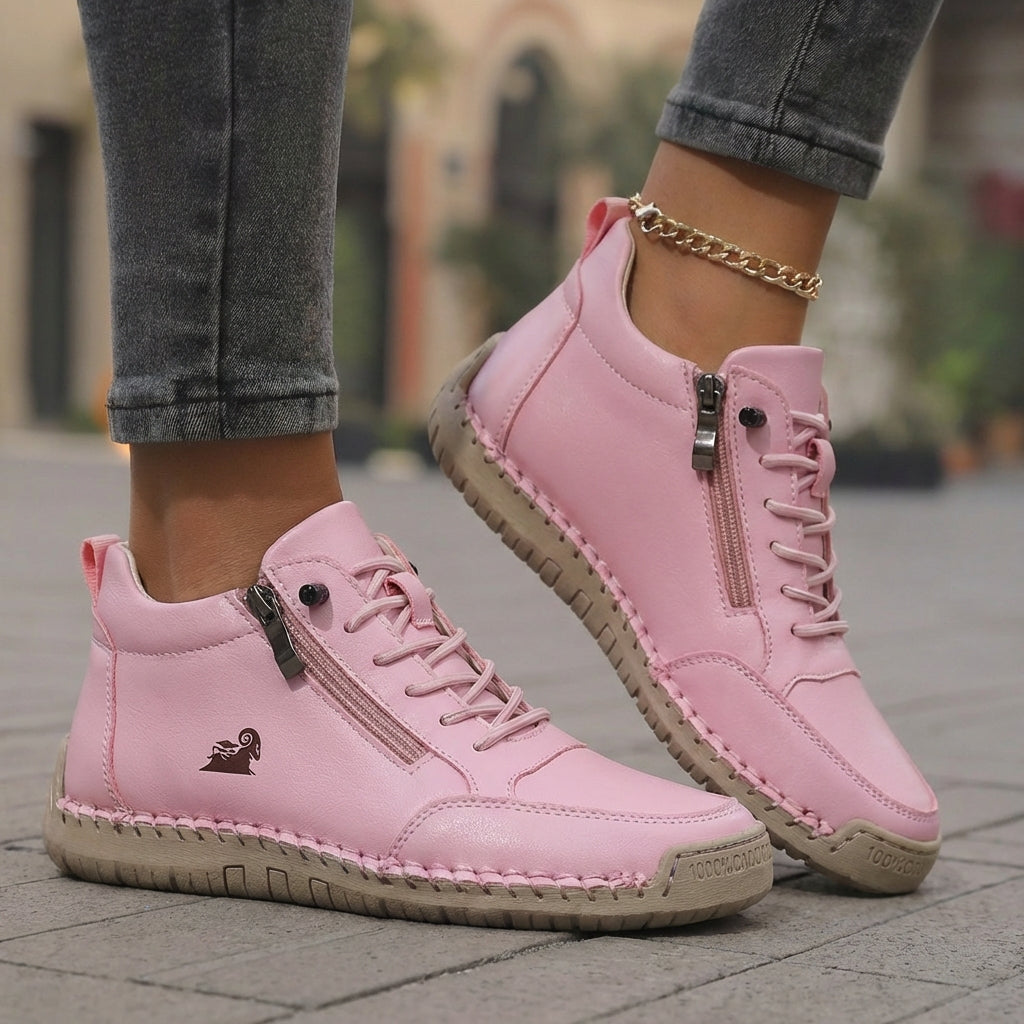 ZAPATOS ORTOPÉDICOS COMODOS CON CREMALLERA