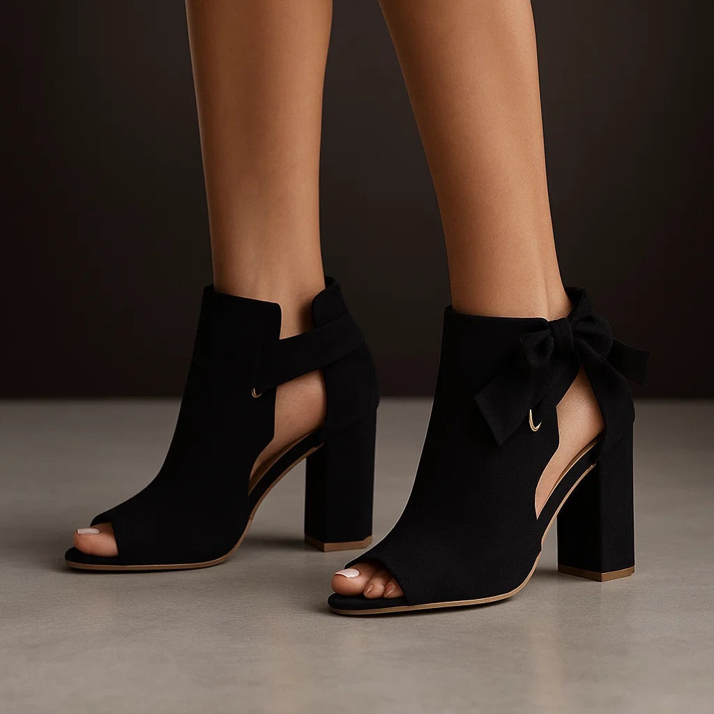 SANDALIAS DE TACÓN ELEGANTES